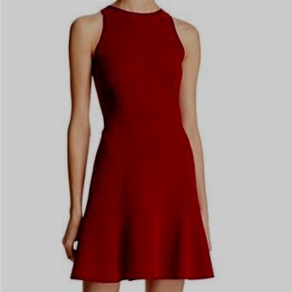 Theory Felicitina fit & flare dress